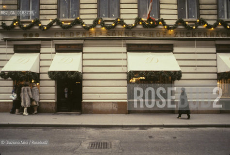 ( AUSTRIA ) VIENNA ( WIEN ) : CAFFE DEMEL  - © 2001 Graziano Arici/Rosebud2 / GEO / GASTRONOMIA