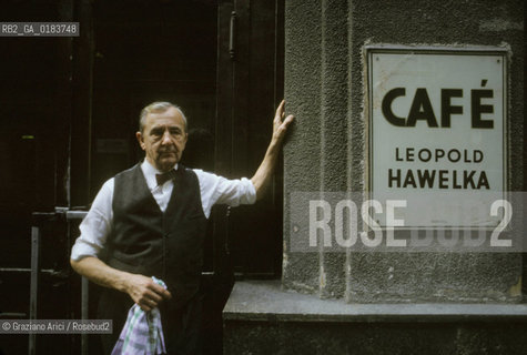 ( AUSTRIA ) VIENNA ( WIEN ) : CAFFE HAWELKA  - LEOPOLD HAWALKA - © 2001 Graziano Arici/Rosebud2 / GEO