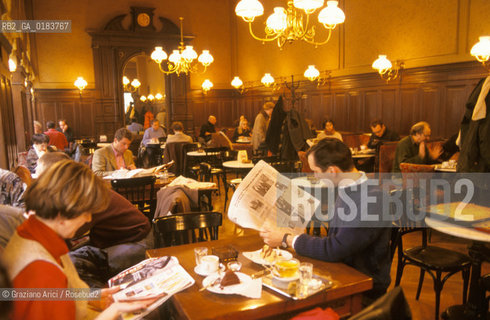( AUSTRIA ) VIENNA ( WIEN ) : CAFFE SPERL   - © 2001 Graziano Arici/Rosebud2 / GEO /