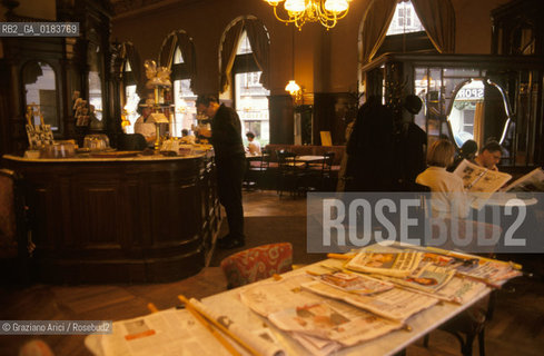 ( AUSTRIA ) VIENNA ( WIEN ) : CAFFE SPERL   - © 2001 Graziano Arici/Rosebud2 / GEO /
