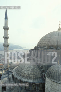 ( TURCHIA ) ISTANBUL :  PANORAMA DALLA MOSCHEA DI SOLIMANO D I SINAN   - © 2001 Graziano Arici/Rosebud2 / GEO / ARCHITETTURA ISLAMICA