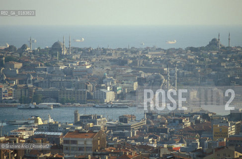 ( TURCHIA ) ISTANBUL :  PANORAMA   - © 2001 Graziano Arici/Rosebud2 / GEO /