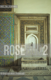( TURCHIA ) ISTANBUL :  PALAZZO DI TOPKAPI   - © 1986 Graziano Arici/Rosebud2 / GEO / MUSEO / FONTANA