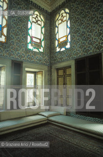 ( TURCHIA ) ISTANBUL :  PALAZZO DI TOPKAPI   - © 1986 Graziano Arici/Rosebud2 / GEO / MUSEO