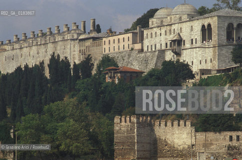 ( TURCHIA ) ISTANBUL :  PALAZZO DI TOPKAPI   - © 1986 Graziano Arici/Rosebud2 / GEO / MUSEO