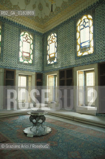 ( TURCHIA ) ISTANBUL :  PALAZZO DI TOPKAPI   - © 1986 Graziano Arici/Rosebud2 / GEO / MUSEO