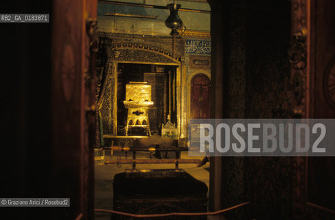 ( TURCHIA ) ISTANBUL :  PALAZZO DI TOPKAPI - STANZA DELLE RELIQUIE ISLAMICHE - © 1986 Graziano Arici/Rosebud2 / GEO / MUSEO