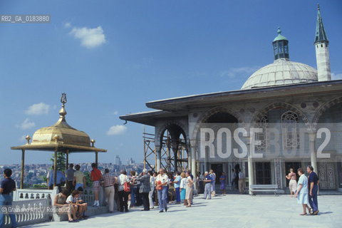 ( TURCHIA ) ISTANBUL :  PALAZZO DI TOPKAPI   - © 1986 Graziano Arici/Rosebud2 / GEO / MUSEO