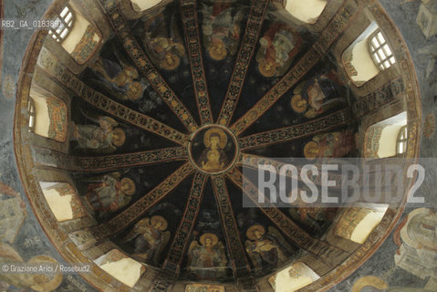 ( TURCHIA ) ISTANBUL : CHIESA DI SANTO SALVATORE IN CHORA ( KARIYE CAMII )   - © 1986 Graziano Arici/Rosebud2 / GEO / CUPOLA