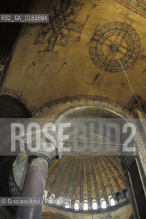 ( TURCHIA ) ISTANBUL : SANTA SOFIA   - © 1986 Graziano Arici/Rosebud2 / GEO / CUPOLA