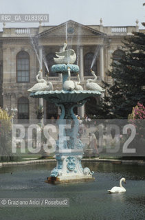 ( TURCHIA ) ISTANBUL : PALAZZO DI DOLMABAHECE   - © 1986 Graziano Arici/Rosebud2 / GEO / VETRO