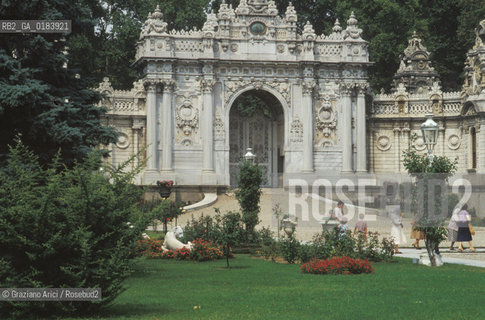 ( TURCHIA ) ISTANBUL : PALAZZO DI DOLMABAHECE   - © 1986 Graziano Arici/Rosebud2 / GEO / VETRO