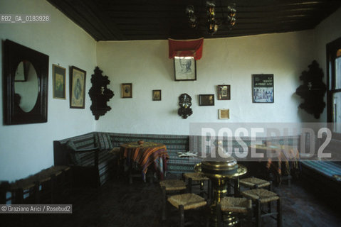 ( TURCHIA ) ISTANBUL : IL CAFFE PIERRE LOTI A EYUP   - © 1986 Graziano Arici/Rosebud2 / GEO / LETTERATURA
