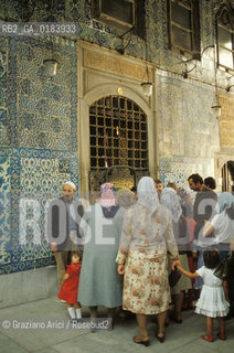 ( TURCHIA ) ISTANBUL :   MOSCHEA DI EYUP   - © 1986 Graziano Arici/Rosebud2 / GEO