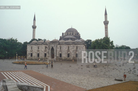 ( TURCHIA ) ISTANBUL : MOSCHEA DI BAYAZIT  - © 1986 Graziano Arici/Rosebud2 / GEO /