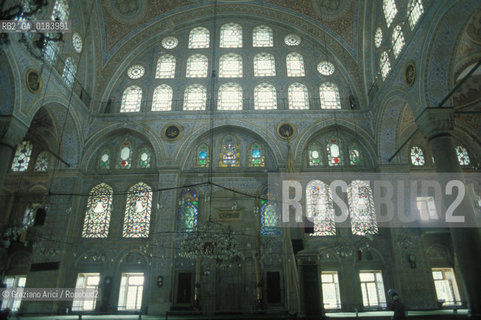 ( TURCHIA ) ISTANBUL :  MOSCHEA DI MIHRIMAH DI SINAN   - © 1986 Graziano Arici/Rosebud2 / GEO / ARCHITETTURA ISLAMICA