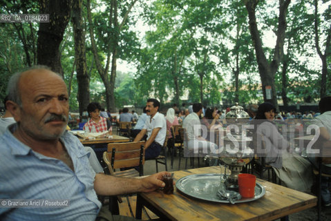 ( TURCHIA ) ISTANBUL :  PARCO GULHANE   - © 1986 Graziano Arici/Rosebud2 / GEO