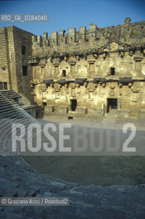 ( TURCHIA ) ASPENDOS : TEATRO GRECO © 1986 Graziano Arici/Rosebud2 / GEO /