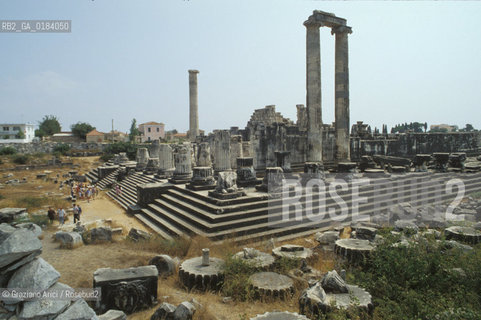 ( TURCHIA ) DIDIMA : TEMPIO DI APOLLO -  © 1986 Graziano Arici/Rosebud2 / GEO /