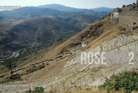 ( TURCHIA ) PERGAMO ( BERGAMA ) : IL TEATRO -  © 1986 Graziano Arici/Rosebud2 / GEO /