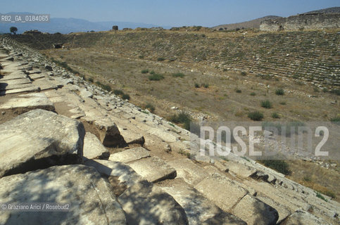 ( TURCHIA ) AFRODISIAS : LO STADIO  -  © 1986 Graziano Arici/Rosebud2 / GEO /
