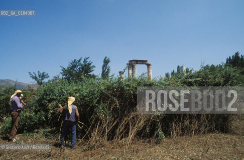 ( TURCHIA ) AFRODISIAS : SCAVI ARCHEOLOGICI  -  © 1986 Graziano Arici/Rosebud2 / GEO /