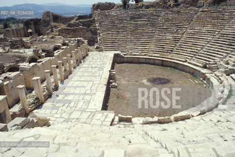 ( TURCHIA ) AFRODISIAS : IL TEATRO  -  © 1986 Graziano Arici/Rosebud2 / GEO /