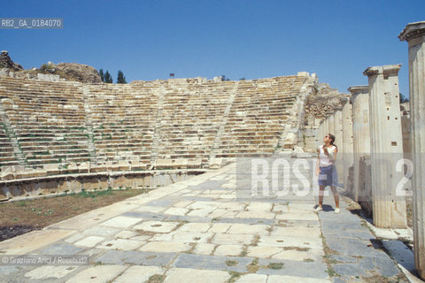 ( TURCHIA ) AFRODISIAS : IL TEATRO -  © 1986 Graziano Arici/Rosebud2 / GEO /