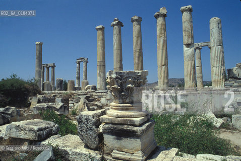 ( TURCHIA ) AFRODISIAS : ZONA ARCHEOLOGICA  -  © 1986 Graziano Arici/Rosebud2 / GEO /