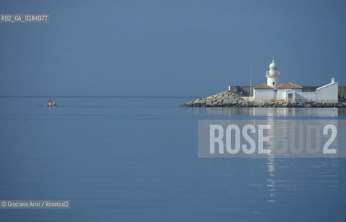 ( TURCHIA ) BODRUM : IL FARO  -  © 1986 Graziano Arici/Rosebud2 / GEO /
