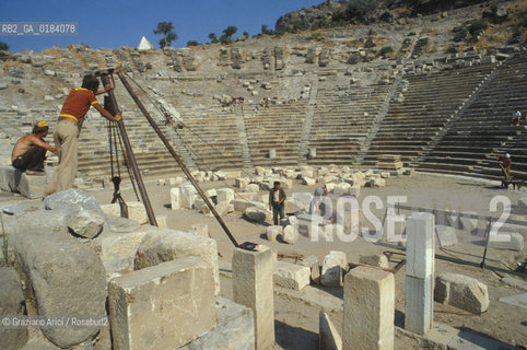 ( TURCHIA ) BODRUM : IL TEATRO  -  © 1986 Graziano Arici/Rosebud2 / GEO /