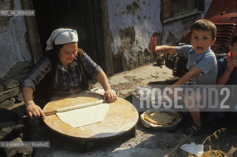 ( TURCHIA ) ANKARA  : LA CITTA VECCHIA -  © 1986 Graziano Arici/Rosebud2 / GEO