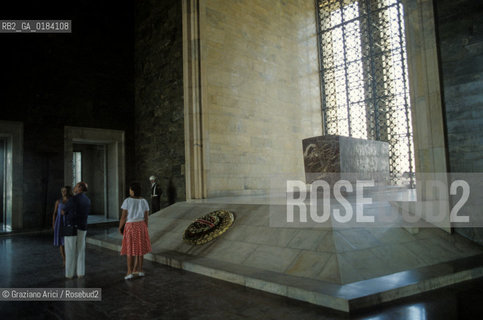 ( TURCHIA ) ANKARA  : MAUSOLEO DI KEMAL ATATURK -  © 1986 Graziano Arici/Rosebud2 / GEO