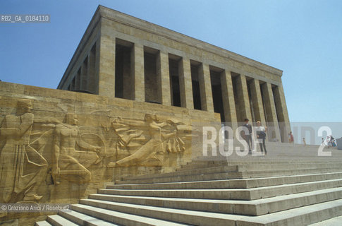 ( TURCHIA ) ANKARA  : MAUSOLEO DI KEMAL ATATURK -  © 1986 Graziano Arici/Rosebud2 / GEO
