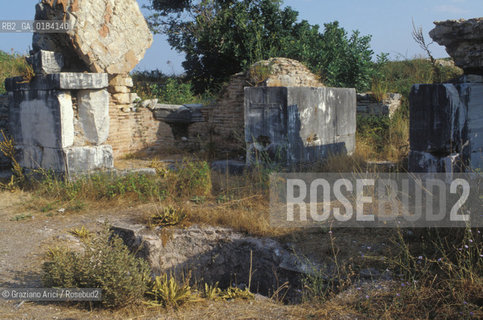 ( TURCHIA ) EFESO  : DOPPIA CHIESA DI MARIA DOVE SI SVOLSE IL CONCILIO -  © 1986 Graziano Arici/Rosebud2 / GEO