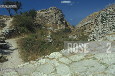 ( TURCHIA ) TROIA : IL SITO ARCHEOLOGICO -  © 1986 Graziano Arici/Rosebud2 / GEO