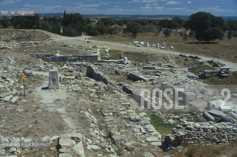 ( TURCHIA ) TROIA : IL SITO ARCHEOLOGICO -  © 1986 Graziano Arici/Rosebud2 / GEO
