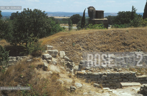 ( TURCHIA ) TROIA : IL SITO ARCHEOLOGICO -  © 1986 Graziano Arici/Rosebud2 / GEO