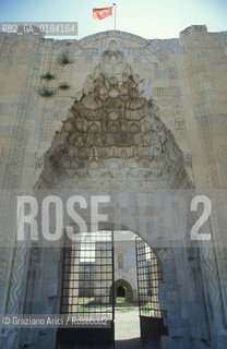 ( TURCHIA ) ANATOLIA : PORTA DI CARAVANSERRAGLIO -  © 1986 Graziano Arici/Rosebud2 / GEO