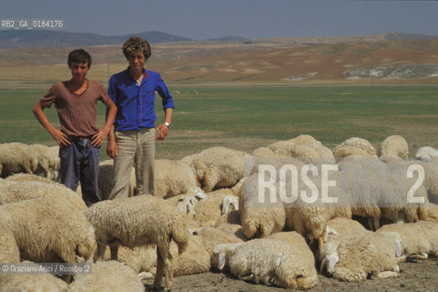 ( TURCHIA ) ANATOLIA : PASTORI NOMADI -  © 1986 Graziano Arici/Rosebud2 / GEO