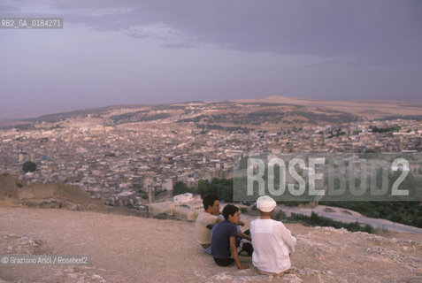 ( MAROCCO ) FEZ : VISTA DELLA MEDINA - © 1996 Graziano Arici/Rosebud2 / GEO /