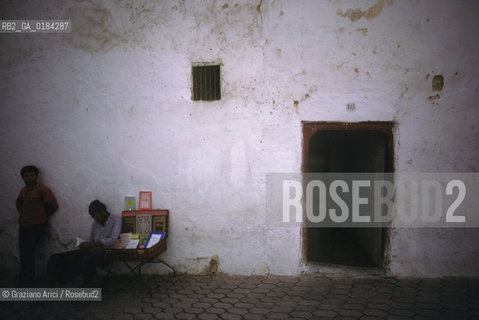 ( MAROCCO ) FEZ : STRADA DELLA MEDINA - FES EL BALI  - © 1996 Graziano Arici/Rosebud2 / GEO /