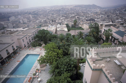 ( MAROCCO ) FEZ :  FES EL BALI  HOTEL PALAIS JAMAIS  - © 1996 Graziano Arici/Rosebud2 / GEO