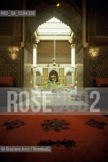 ( MAROCCO ) FEZ :  FES EL BALI  - RISTORANTE  - © 1996 Graziano Arici/Rosebud2 / GEO