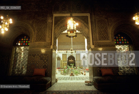 ( MAROCCO ) FEZ :  FES EL BALI  - RISTORANTE  - © 1996 Graziano Arici/Rosebud2 / GEO