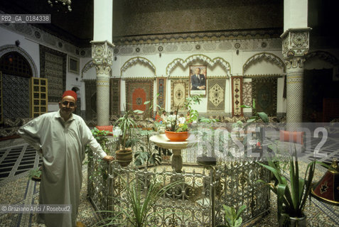 ( MAROCCO ) FEZ :  FES EL BALI  - RISTORANTE  - © 1996 Graziano Arici/Rosebud2 / GEO