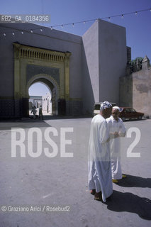 ( MAROCCO ) FEZ :  FES EL BALI  - PALAZZO REALE   - © 1996 Graziano Arici/Rosebud2 / GEO