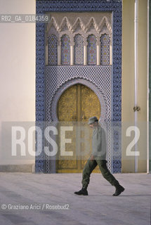 ( MAROCCO ) FEZ :  FES EL BALI  - PALAZZO REALE   - © 1996 Graziano Arici/Rosebud2 / GEO