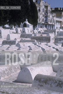 ( MAROCCO ) FEZ :  FES EL BALI  - CIMITERO EBRAICO   - © 1996 Graziano Arici/Rosebud2 / GEO / EBREI