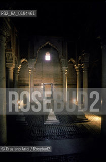 ( MAROCCO ) MARRAKECH :  MEDINA -  TOMBE SAADIANE  - © 1996 Graziano Arici/Rosebud2 / GEO